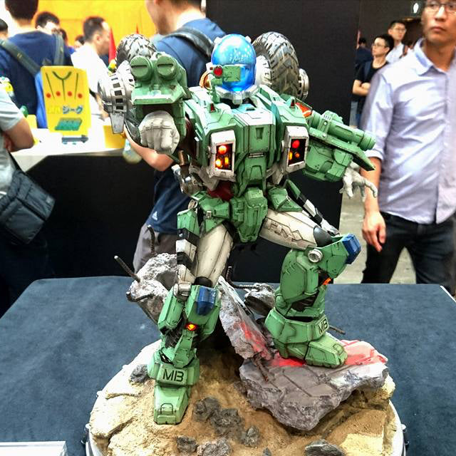 Robotech 1:6 Armor Cyclone VR025F at ACGHK2017