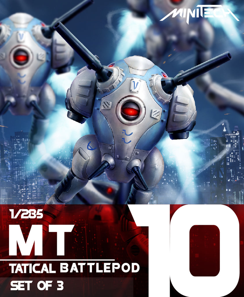 MT10 1/285 Robotech Macross Tactical Battlepod (Set of 3)