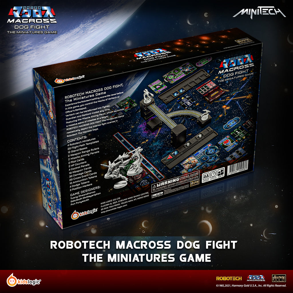 BG01 Robotech Macross Dog Fight, The Miniatures Game