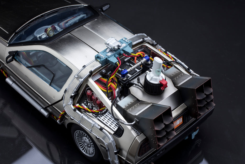 Back to the future Time Machine - DeLorean, Magnetic Levitating Version –  KIDS LOGIC ONLINE STORE
