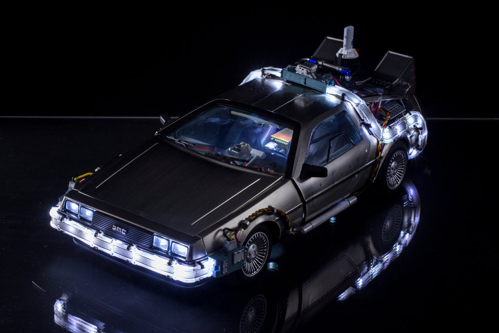 Floating Back to the Future 2 Delorean Unboxing! Kids Logic 1/20 Scale 