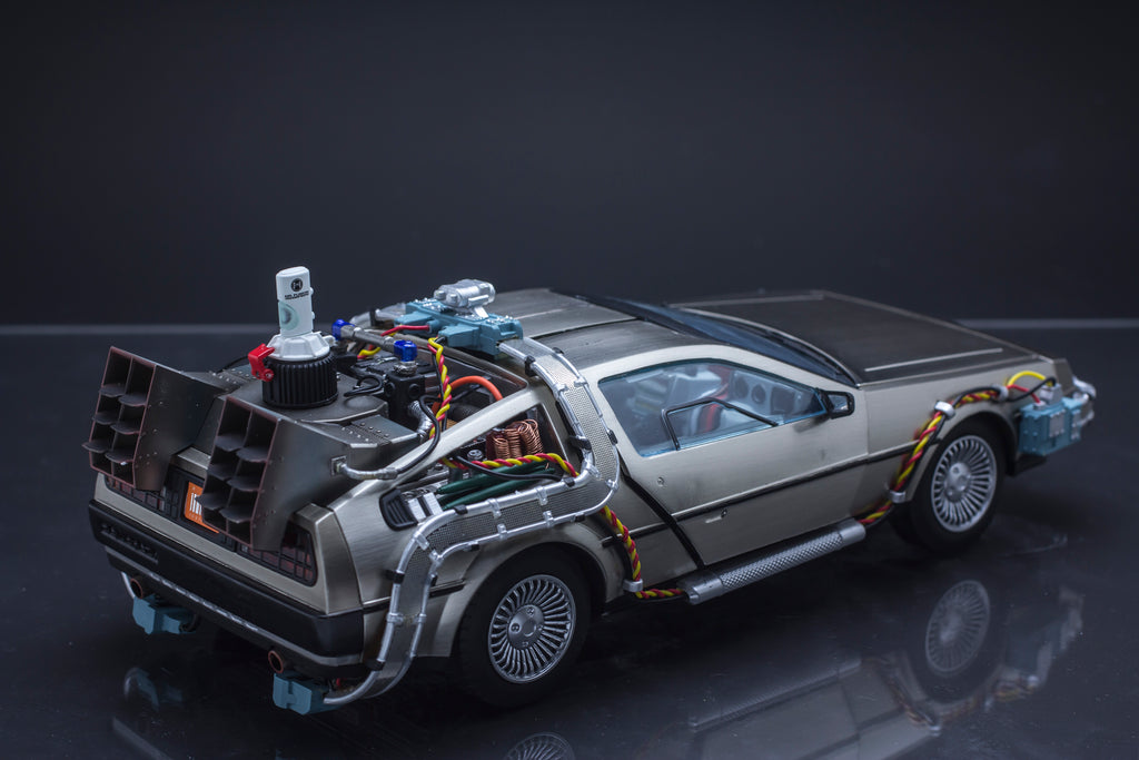 Unboxing the floating DeLorean from Back To the Future 2! 