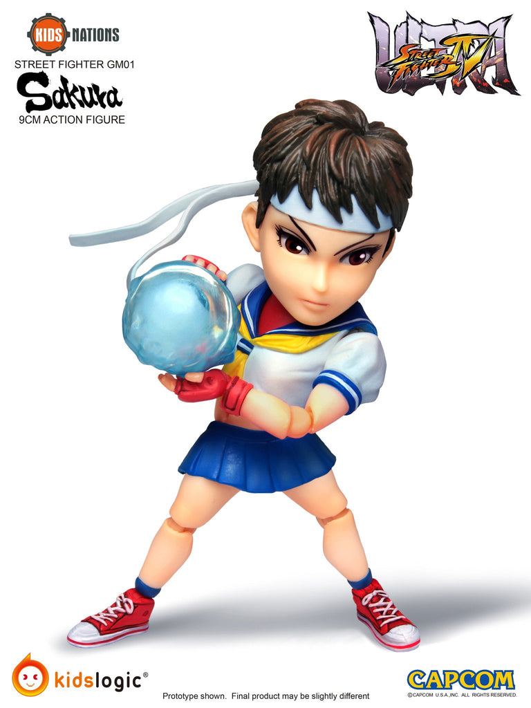 Kids Nations GM01, Ryu & Sakura, Street Fighter, Set of 2