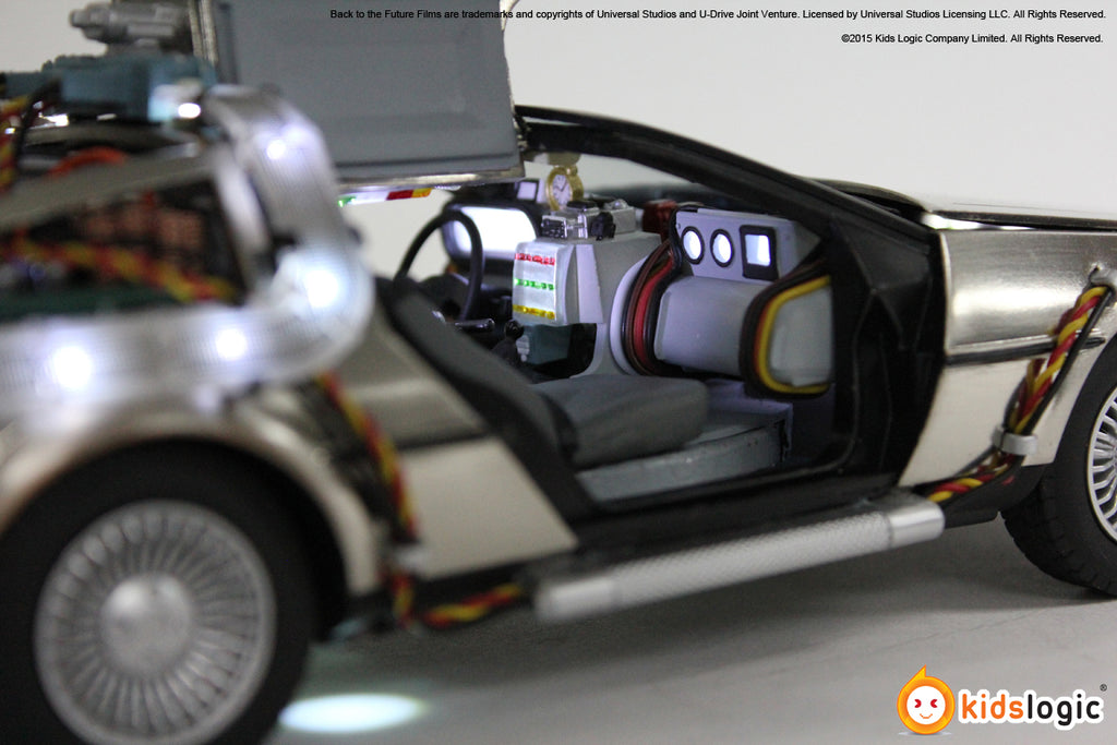 KidsLogic 1/20 Scale Magnetic Levitating DeLorean Time Machine from BACK TO  THE FUTURE II! (Review) 