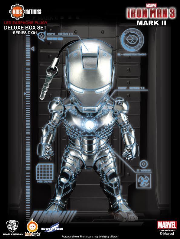 KN DX01, Iron Man Earphone Plug Deluxe set