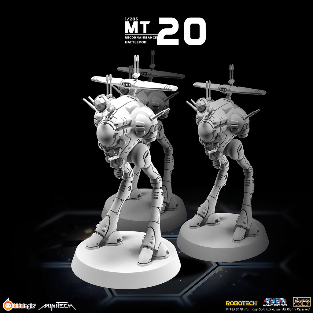 MT20 1/285 Robotech Macross Reconnaissance Battlepod (Set of 3)