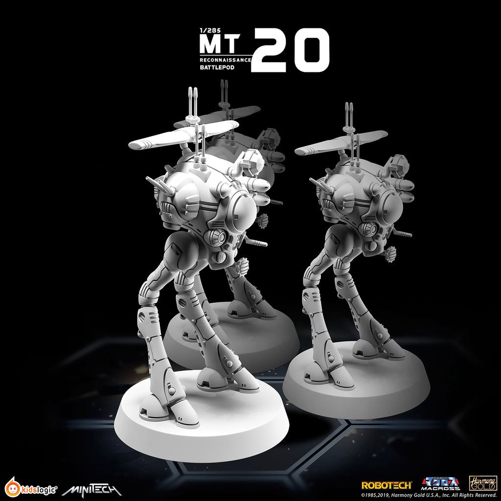 MT20 1/285 Robotech Macross Reconnaissance Battlepod (Set of 3)