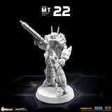 MT22 1/285 Robotech Macross Veritech VF-1D Battloid Mode