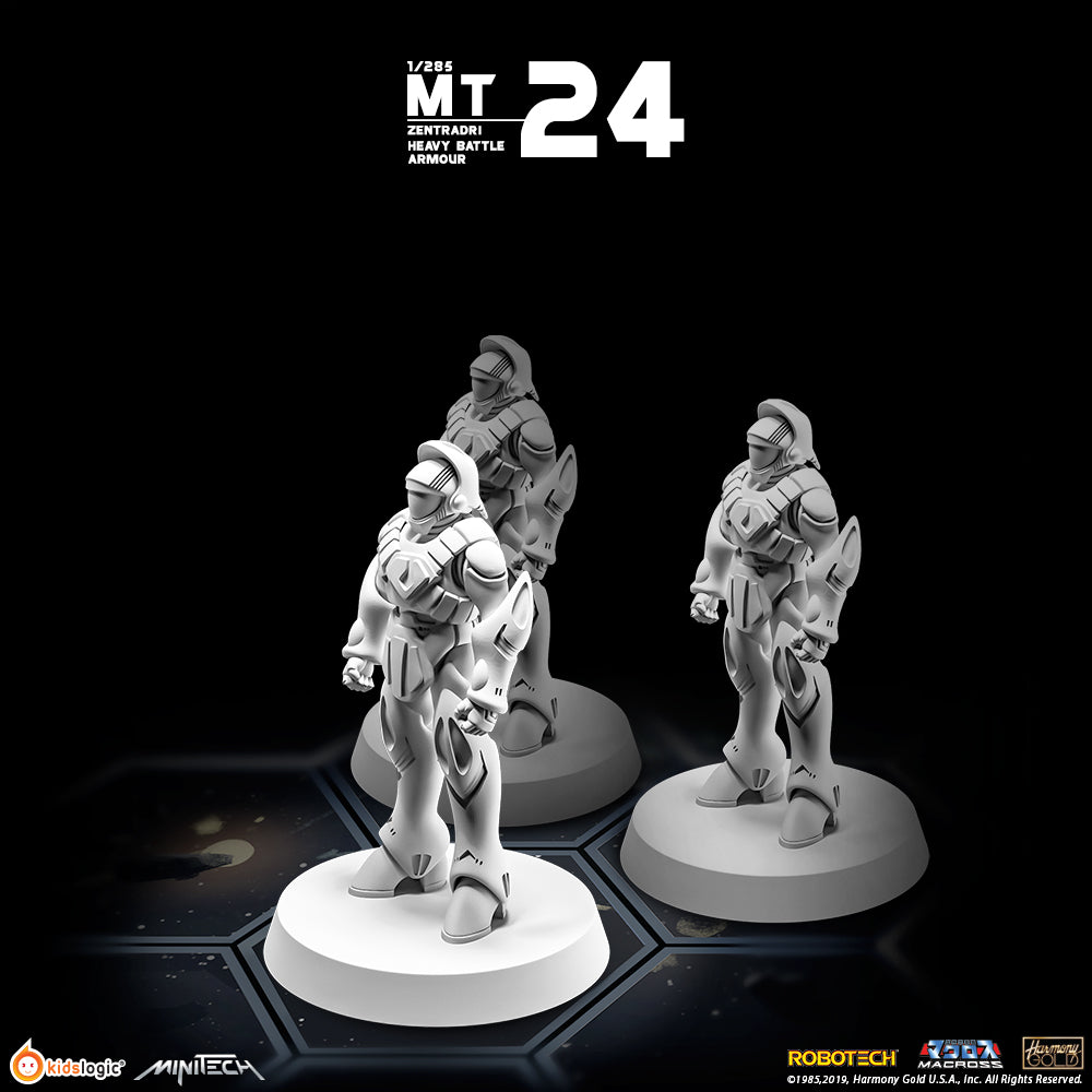 MT24 1/285 Robotech Macross Zentraedi Heavy Battle Armor (Set of 3)