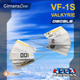 Gimans Care x Kidslogic - Disposable Mask, Macross VF-1S Valkyrie - Roy Focker (Pack of 30 pcs)