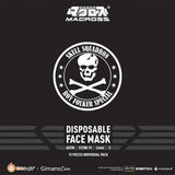 Gimans Care x Kidslogic - Disposable 3D masks, Macross Skull Squadron  (Pack of 15)